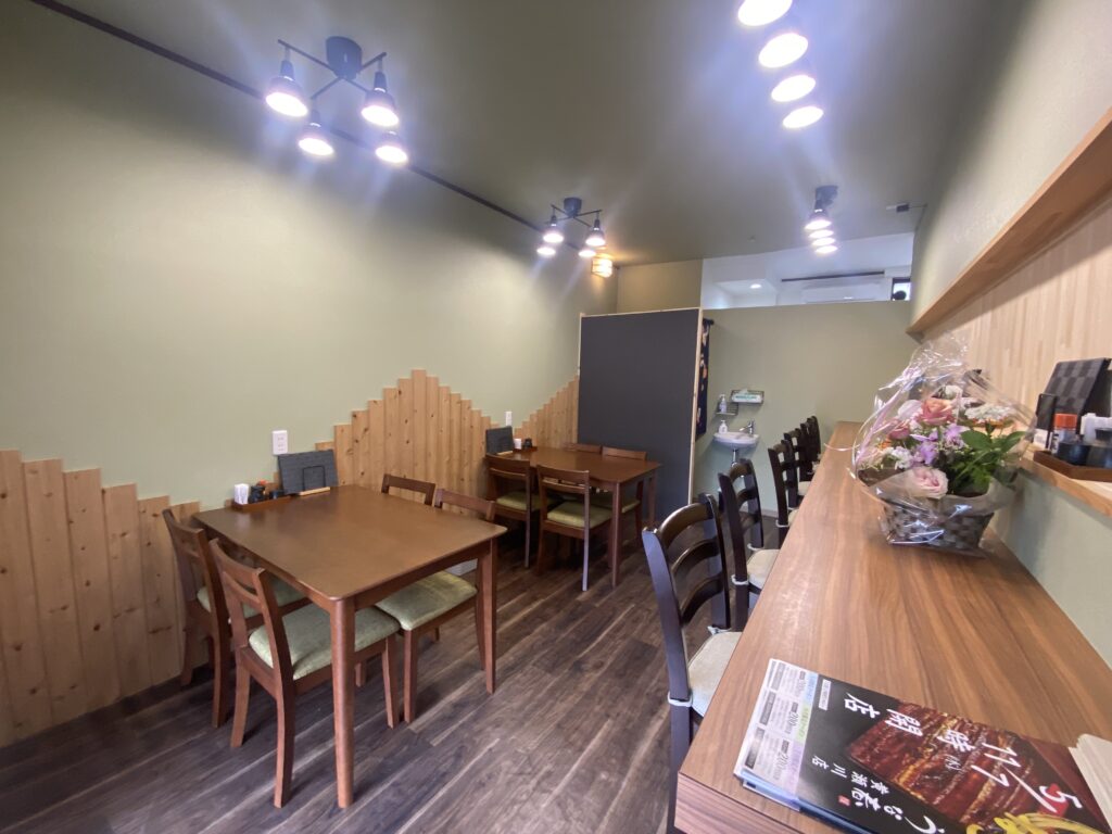 うな春黄瀬川店 店内写真